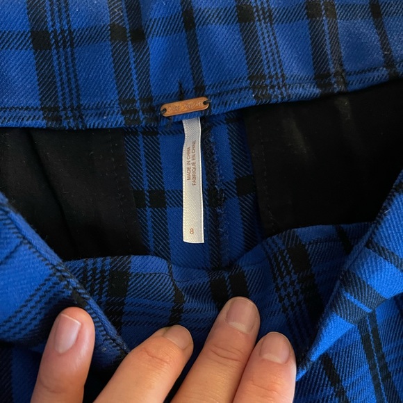 Free People Plaid Pant - Picture 5 of 6